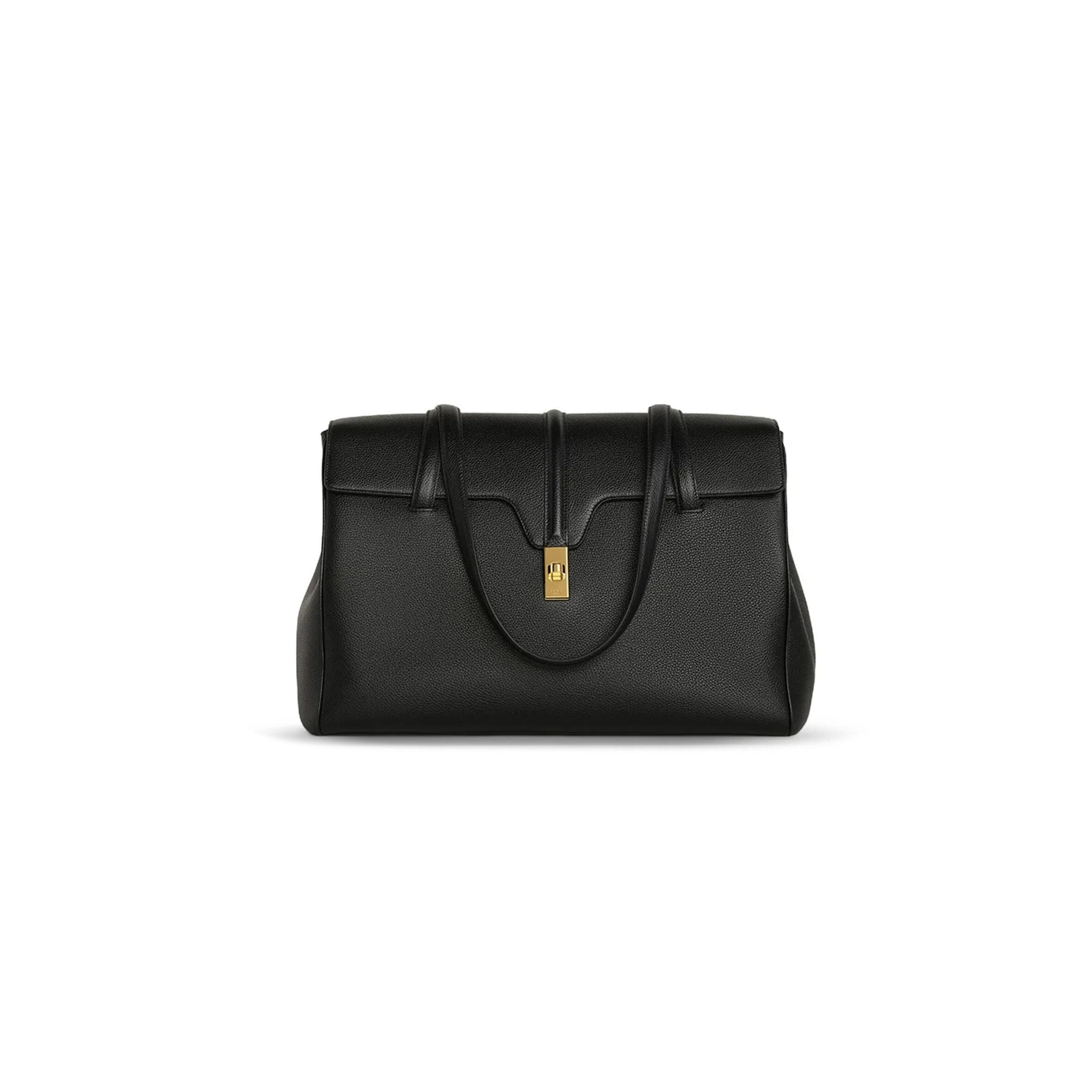CELINE LARGE SHOULDER BAG IN SOFT16 GRAINED COWHIDE 194043CR8.38NO (38*26*18cm)